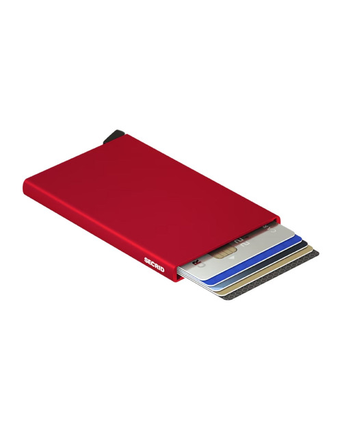 Cardprotector aluminium red
