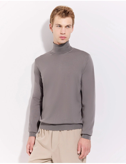 coltrui in Royal Merino wol taupe