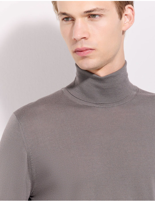 coltrui in Royal Merino wol taupe