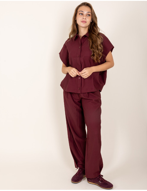 IndonesiaW6 - blouse met moderne oversized pasvorm