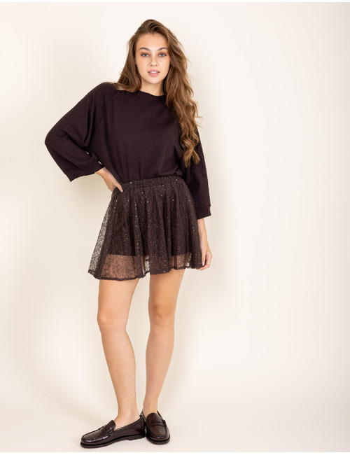 Twinset pull bruin
