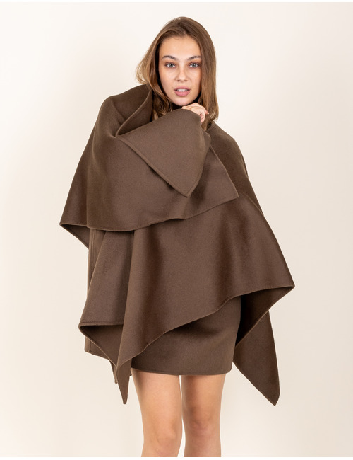Oscar The Collection poncho bruin
