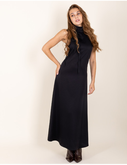 Drykorn lang kleed blauw