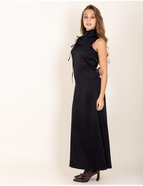 Drykorn lang kleed blauw