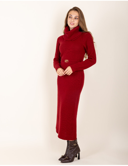 Twinset lang kleed rood