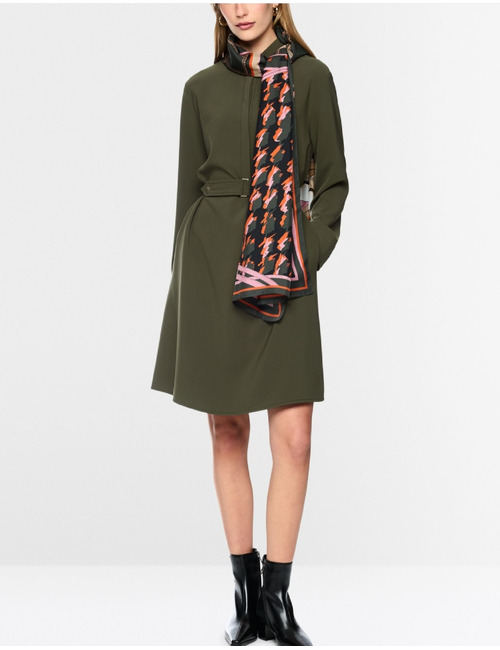 Mini-jurk met riem forest night new