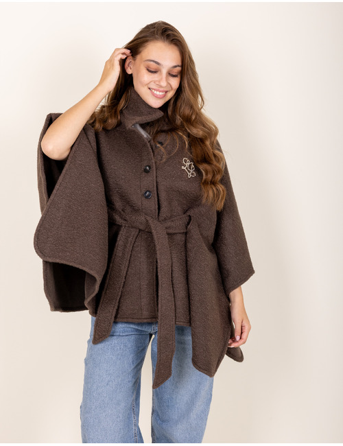 Liu Jo poncho bruin