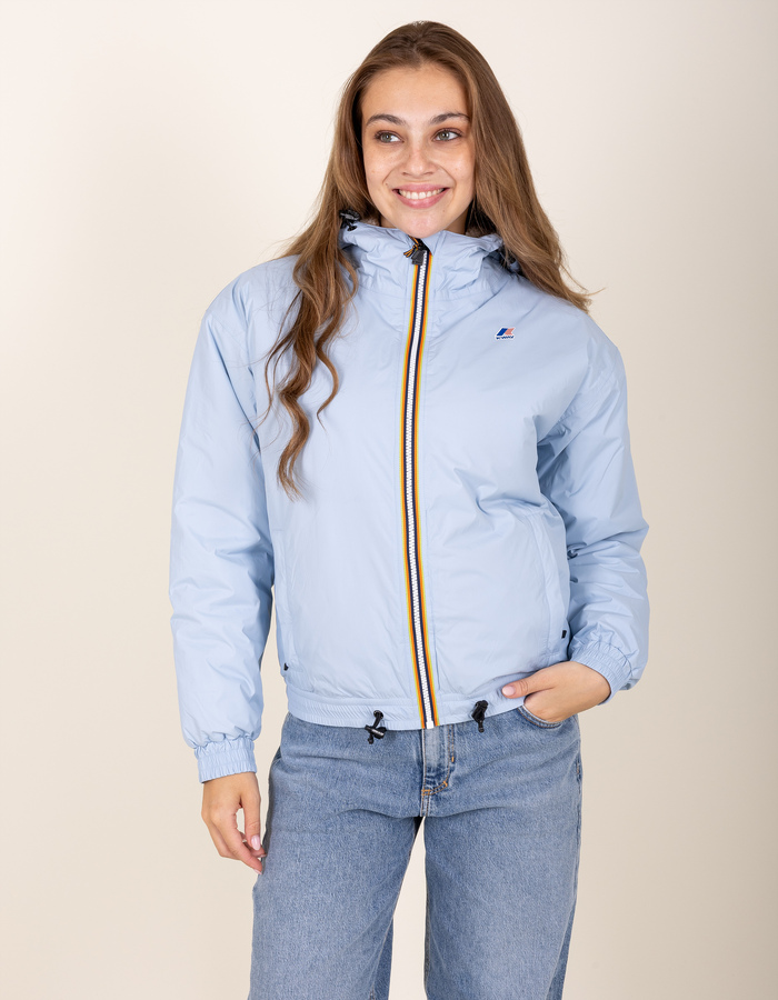 K-way jas blauw