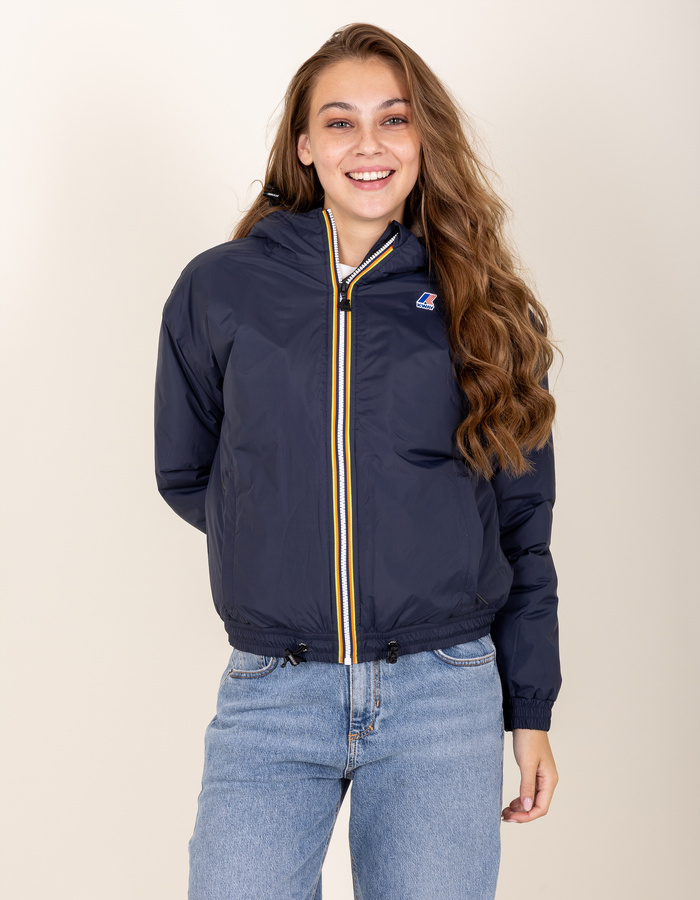 K-way jas blauw