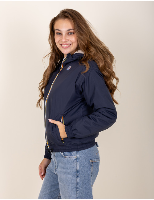 K-way jas blauw