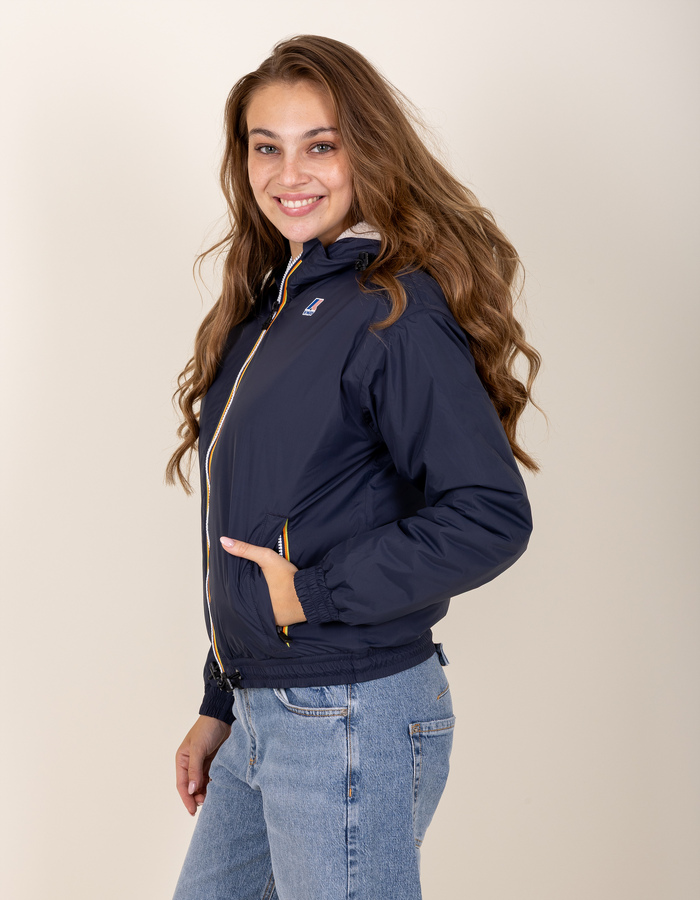 K-way jas blauw