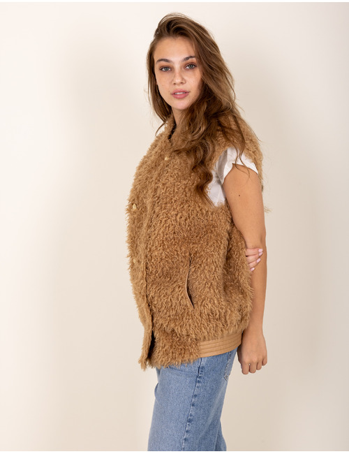 Twinset gilet bruin