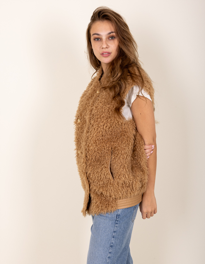 Twinset gilet bruin