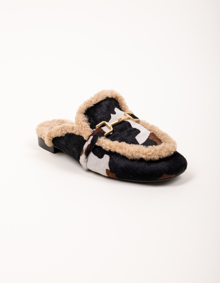 Babouche mocassin bruin