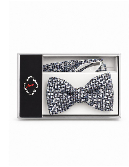 Ascot vlinderdassen blauw