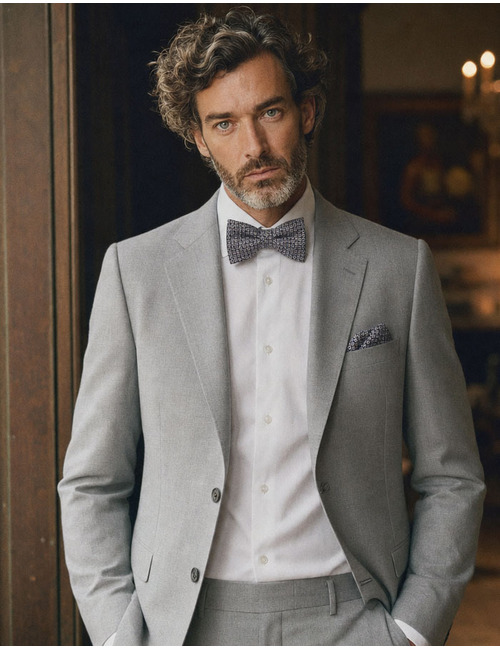 Ascot vlinderdassen blauw