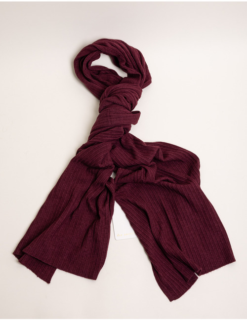Due Amanti sjaal bordeaux