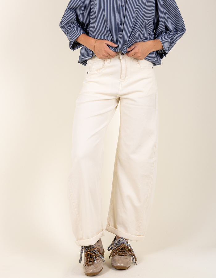 Amelie Amelie broek ecru