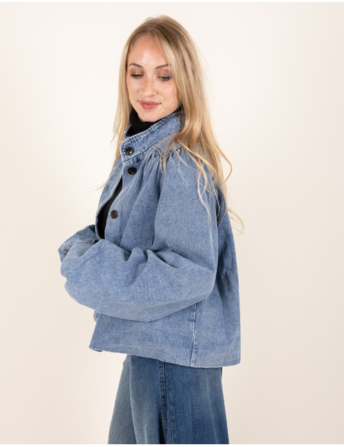 Neo Noir jas blauw