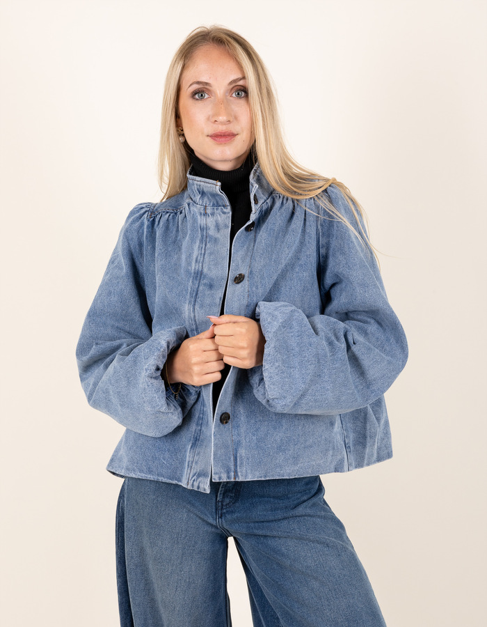 Neo Noir jas blauw