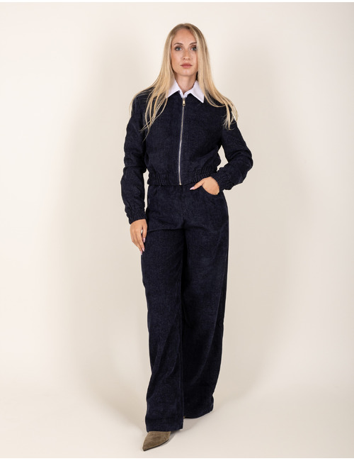 Beau Et Lou bomberjas blauw