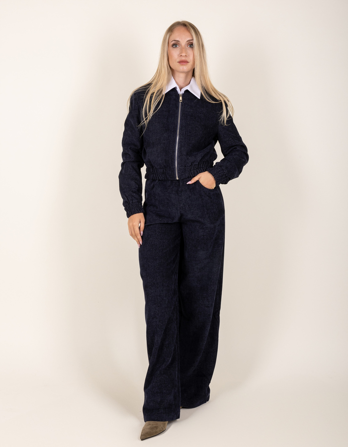 Beau Et Lou bomberjas blauw