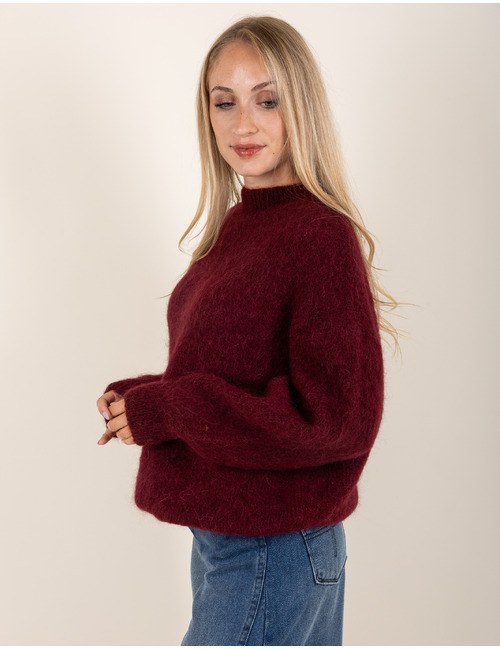 Beau Et Lou pull bordeaux