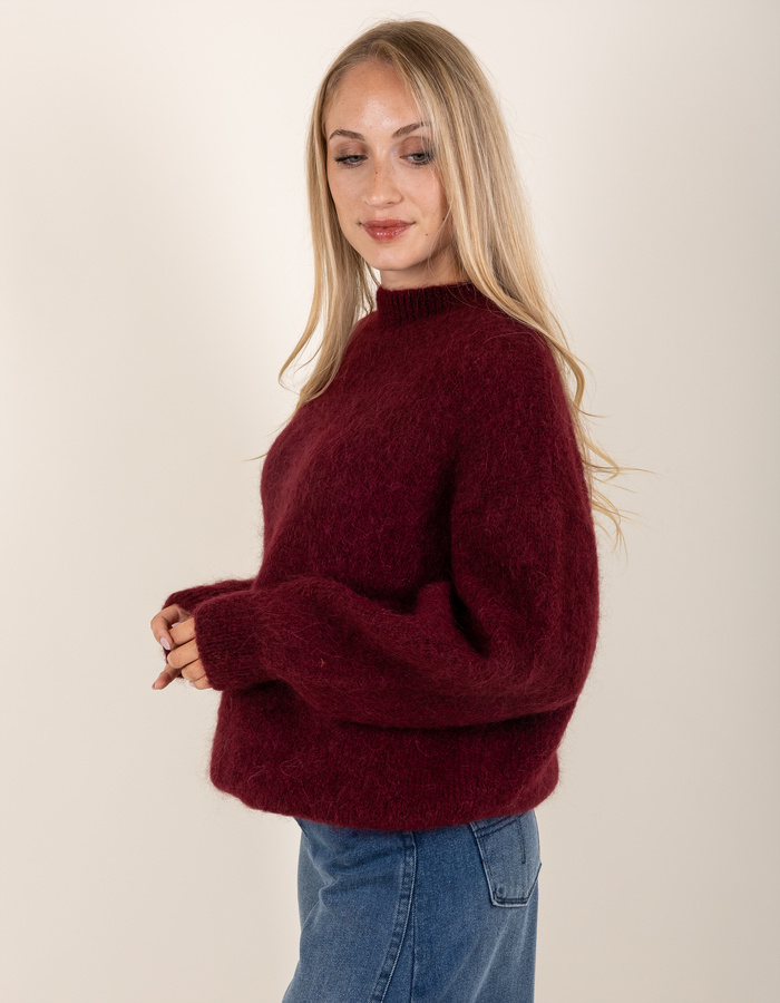 Beau Et Lou pull bordeaux