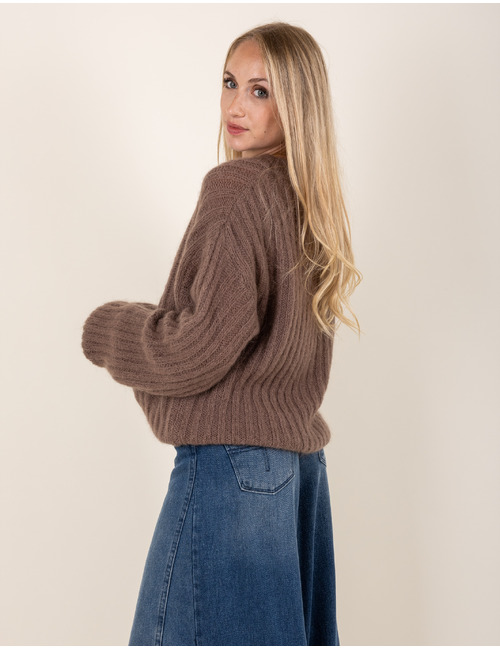 Beau Et Lou pull taupe
