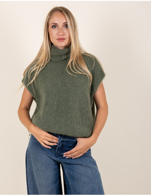 Beau Et Lou bodywarmer kaki
