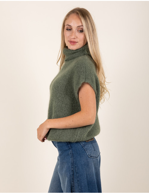 Beau Et Lou bodywarmer kaki