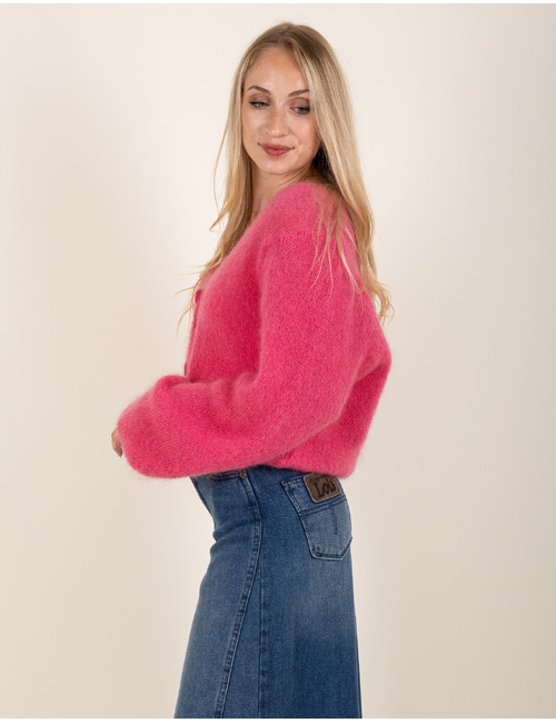 Beau Et Lou gilet roze