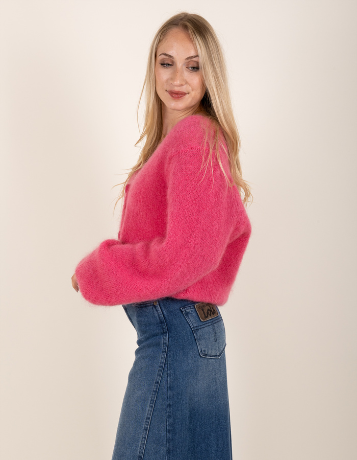 Beau Et Lou gilet roze