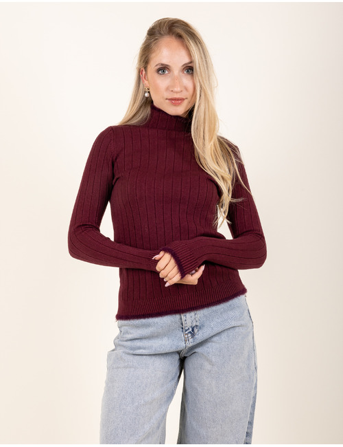 Beau Et Lou pull bordeaux