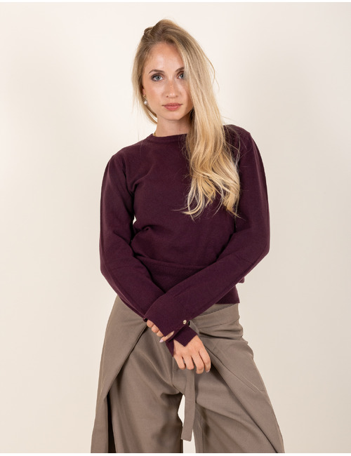 Rinascimento pull bordeaux