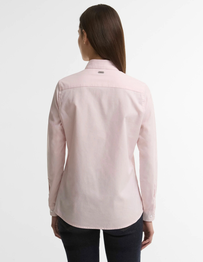 Barbour t-shirt roze