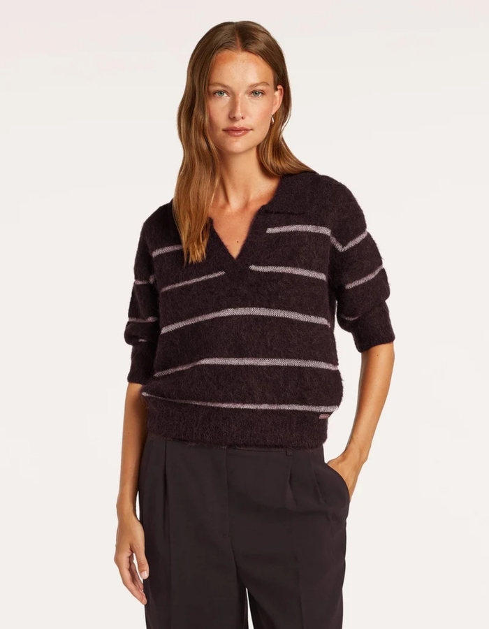 Beaumont pull bordeaux