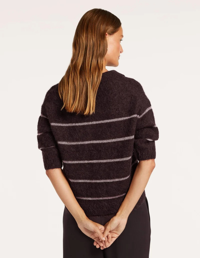 Beaumont pull bordeaux