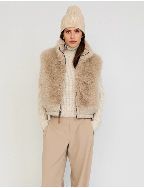Moscow bodywarmer taupe