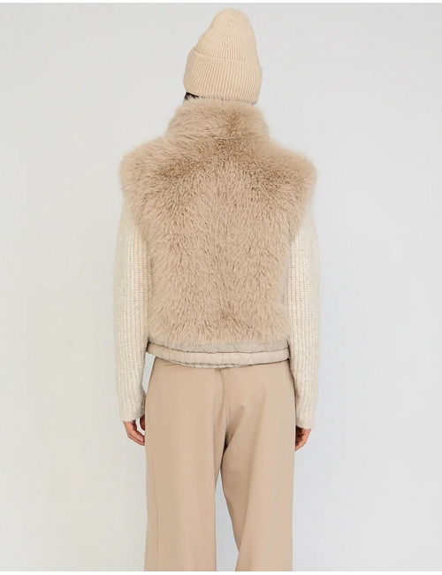 Moscow bodywarmer taupe