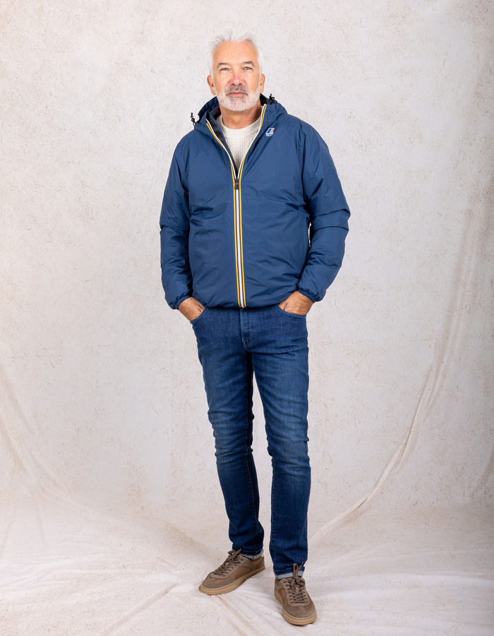 Claude Warm technische jas met PrimaLoft Blue Insigna