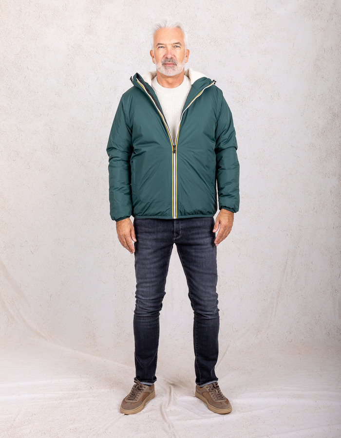 K-way jas groen