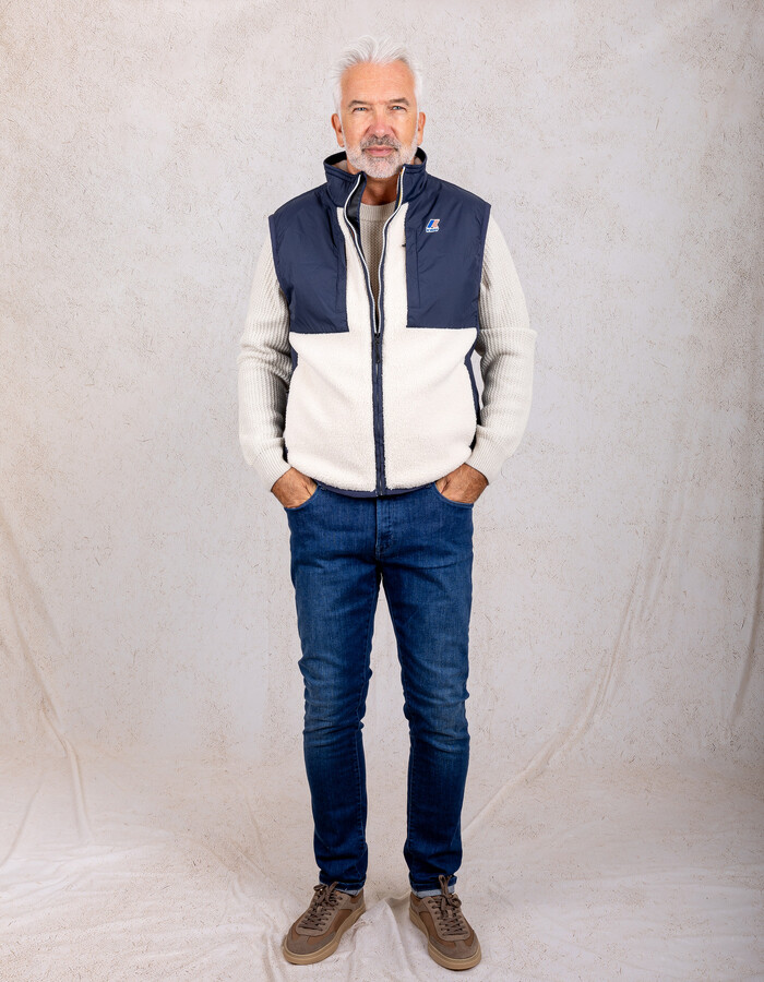 K-way bodywarmer ecru