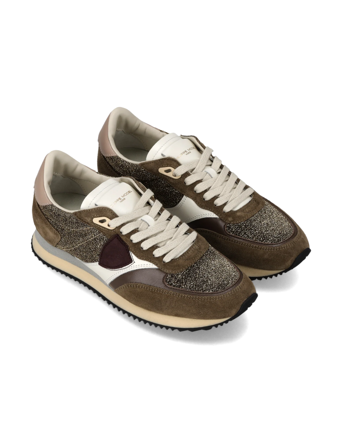 Philippe Model sneaker bruin
