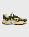 The Re-Run Vintage sneakers met suède army green