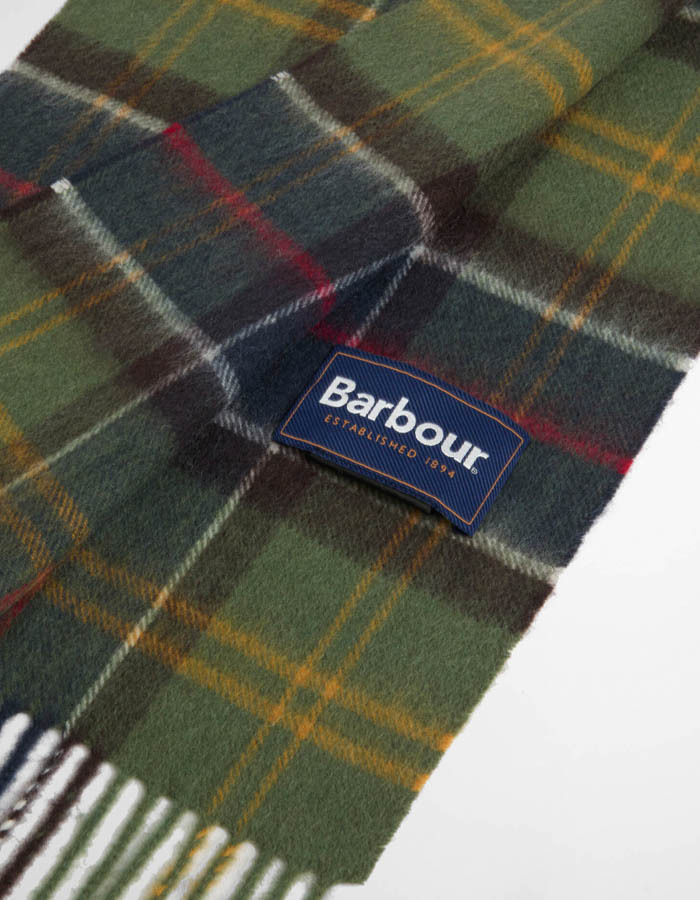 Tartan Scarf sjaal in wol-kasjmiermix classic