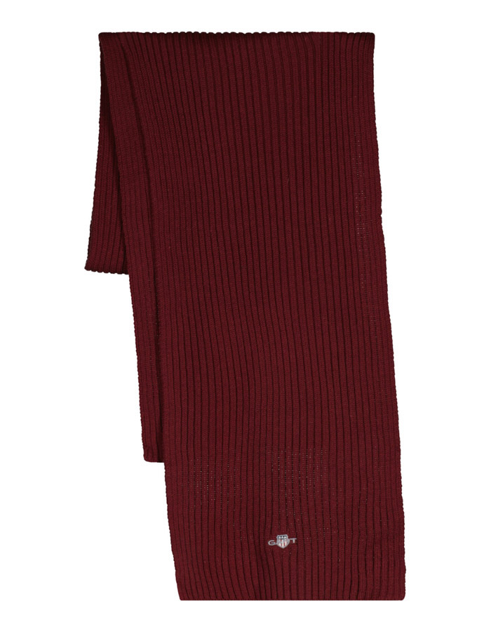 Cotton Blend Logo sjaal rood