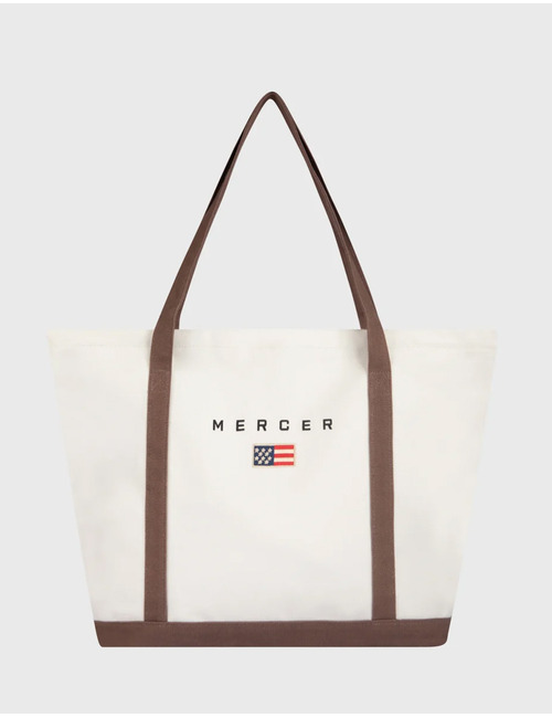 The Mercer Canvas Bag shopper van biologisch katoen