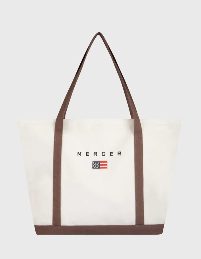 The Mercer Canvas Bag shopper van biologisch katoen