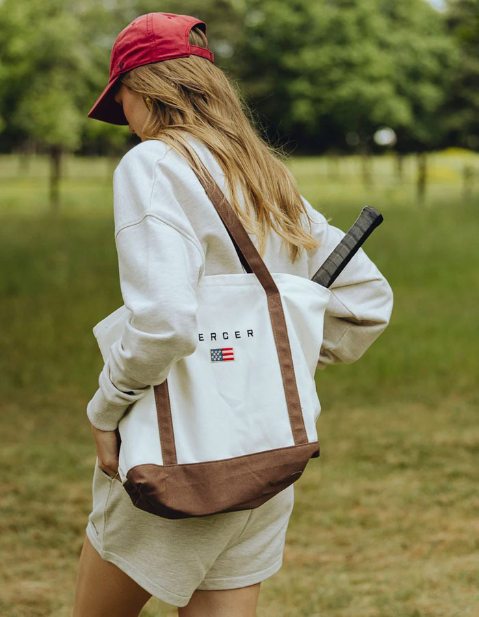 The Mercer Canvas Bag shopper van biologisch katoen